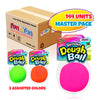 Fun A Ton Stretchy Dough Ball Squishy Toys (144 Pack Wholesale) Neon Color Sensory Fidget Toys for Kids. Stress Relief Hand Therapy. Office Desk Squeeze Ball. Autism, ADHD Toys WH-401-144