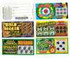 JA-RU Fake Lottery Ticket Scratch Tickets (5 Tickets / 1 Pack) Pranking Toys for Friend and Family Scratcher Jokes and Gag Winning Tickets Surprise. 1381-E
